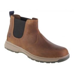 Buty Timberland Atwells Ave Chelsea M 0A5R8Z brązowe. Brązowe buty sportowe na co dzień męskie na zimę, z gumy, bez zapięcia. Za 874.05 zł.