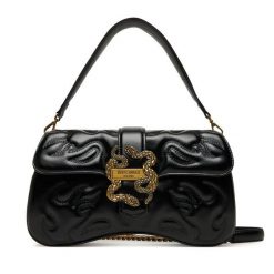 Torebka Just Cavalli. Czarne torebki klasyczne damskie Just Cavalli, bez wzorów, bez dodatków. Za 829.99 zł.