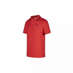 Koszulka męska DIADORA POLO SS CHROMIA. Czerwone koszulki polo męskie Diadora, m, bez wzorów, bez ramiączek. Za 49.99 zł.