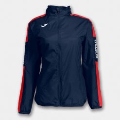 Damska kurtka przeciwdeszczowa Joma Champion Ship IV - Navy/Czerwony, XL. Czerwone kurtki damskie Joma, xl, bez kaptura. Za 169.99 zł.