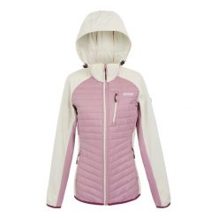 Kurtka Damska Pro Hybrid II Padded Jacket. Białe kurtki damskie Regatta, bez wzorów, z puchu, bez kaptura. Za 126.99 zł.