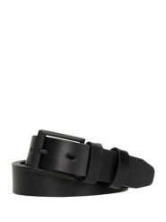 Wojas Skórzany pasek w kolorze czarnym rozmiar: 120. Czarne paski męskie Wojas, bez wzorów, z materiału. Za 64.99 zł.
