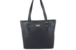 Shopper bag skórzany BARBERINI'S czarny 923-1. Czarne shopper bag damskie Barberinis, bez wzorów, ze skóry, bez dodatków. Za 289.99 zł.