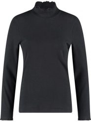 Gerry Weber Koszulka w kolorze czarnym rozmiar: 40. Czarne bluzki damskie Gerry Weber, bez wzorów, bez kołnierzyka, bez ramiączek. Za 136.13 zł.