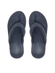 Tommy Hilfiger Japonki Molded Comfort Th Beach Sandal FM0FM05508 Granatowy. Niebieskie klapki i japonki męskie Tommy Hilfiger, ze skóry. Za 149.99 zł.