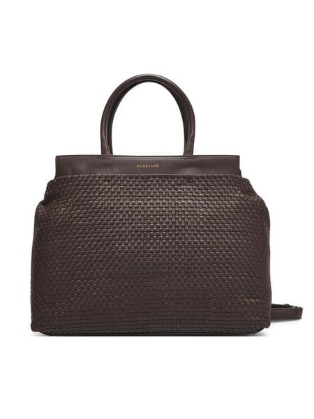 Marciano Guess Torebka G6YZ06 L0145 Brązowy. Brązowe torebki klasyczne damskie Marciano Guess, z aplikacjami, ze skóry, bez dodatków. Za 1,489.00 zł.