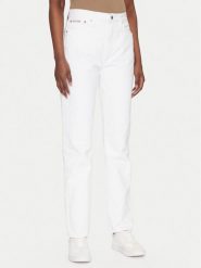 Calvin Klein Jeans Jeansy Authentic J20J225136 Biały Straight Fit. Białe jeansy damskie Calvin Klein Jeans. Za 249.99 zł.