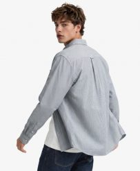 Superdry Klasyczna koszula Oxford z długim rękawem z bawełny organicznej. Koszule damskie Superdry., xl, bez wzorów, z bawełny, bez kołnierzyka, bez ramiączek. Za 301.95 zł.