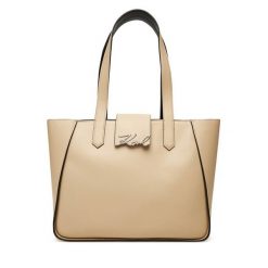 Torebka KARL LAGERFELD. Brązowe torebki klasyczne damskie Karl Lagerfeld, bez wzorów, bez dodatków. Za 1,259.00 zł.