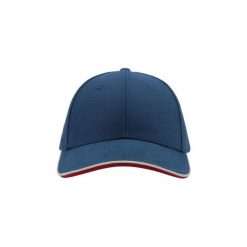 Czapka Pilot Piping Sandwich Premium Brush Cotton 6panelowa. Czarne czapki z daszkiem damskie ATLANTIS, bez wzorów, z bawełny. Za 54.99 zł.