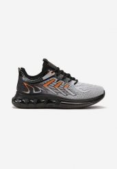 Czarne Buty Sportowe na Grubej Podeszwie Ferita. Czarne buty sportowe na co dzień męskie Born2be, bez zapięcia. Za 99.99 zł.
