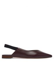 Max Mara Baleriny Mxacrea 2614521431600 Bordowy. Czerwone baleriny damskie Max Mara, bez wzorów, ze skóry, bez obcasa. Za 2,239.00 zł.