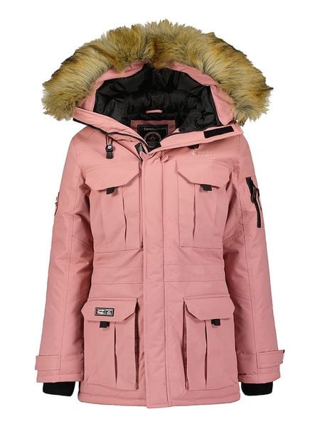 Canadian Peak Parka w kolorze jasnoróżowym rozmiar: XL. Różowe parki damskie Canadian Peak, xl, bez wzorów. Za 265.39 zł.