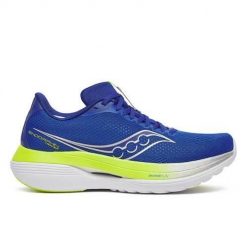 Buty do biegania męskie Saucony Endorphin Trainer. Niebieskie obuwie do biegania damskie Saucony. Za 817.35 zł.