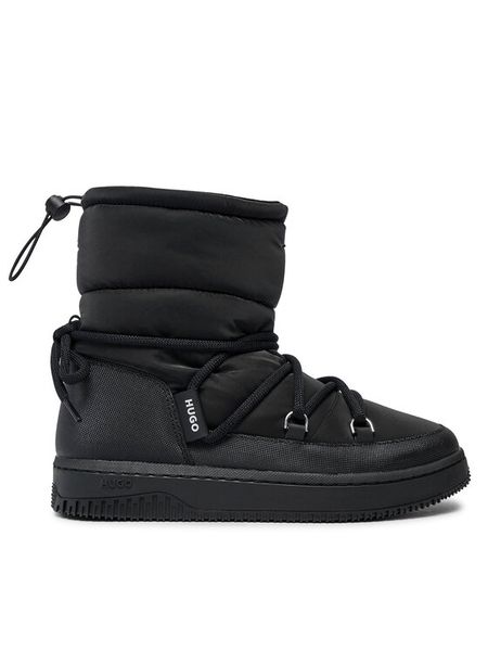 Hugo Śniegowce Kilian 50523837 Czarny. Czarne śniegowce damskie Hugo, z materiału. Za 759.99 zł.