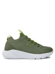 Geox Sneakersy J Sprintye Boy J25GBA 0006K C0914 S Khaki. Brązowe trampki i tenisówki chłopięce Geox, bez wzorów, ze skóry, bez zapięcia. Za 154.99 zł.