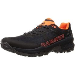 Buty trekkingowe męskie Mammut Sertig II Low GTX. Czarne buty trekkingowe męskie Mammut, bez zapięcia, trekkingowe. Za 579.99 zł.