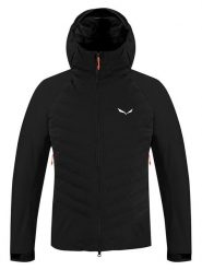 Salewa Kurtka hybrydowa "Sella 3 Layers Powertex" w kolorze czarnym rozmiar: M. Czarne kurtki outdoor męskie Salewa, m, bez wzorów, z materiału, bez kaptura. Za 677.64 zł.