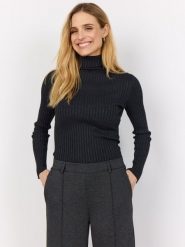 Soyaconcept® Damski sweter z dzianiny - Dollie Kobiety wiskoza szary marmurkowy, XL. Szare swetry klasyczne damskie xl, z dzianiny, bez kołnierzyka. Za 249.95 zł.