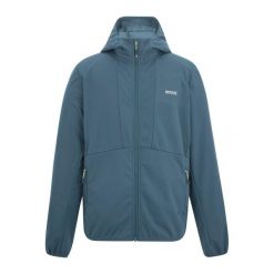 Męska Kurtka Soft Shell Tredmoor. Niebieskie kurtki męskie Regatta, m, bez wzorów, sportowe, bez kaptura. Za 260.99 zł.