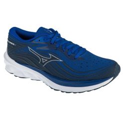 Buty do biegania męskie Mizuno Wave Skyrise 5. Niebieskie obuwie do biegania damskie Mizuno, mizuno wave. Za 638.30 zł.