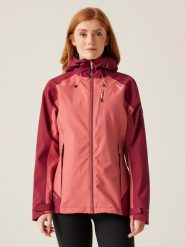 Regatta Kurtka funkcyjna "Birchdale" w kolorze czerwonym rozmiar: 42. Czerwone kurtki przeciwdeszczowe damskie Regatta, m, bez kaptura. Za 156.98 zł.