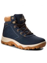 Sprandi Trapery BP40-6246Y Granatowy. Niebieskie trapery damskie Sprandi, ze skóry, bez obcasa. Za 169.99 zł.