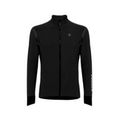 Kurtka wodoodporna Pissei Bufera. Czarne kurtki męskie PISSEI, bez wzorów, sportowe, bez kaptura. W wyprzedaży za 976.50 zł.