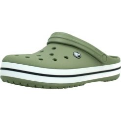 Chodaki Klapki Unisex Crocband 11016 Clog 39-40. Białe klapki damskie Crocs, z materiału. Za 289.99 zł.