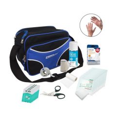 Torba pierwszej pomocy dla juniora Sporti. Brązowe torebki klasyczne damskie SPORTI FRANCE, bez wzorów, bez dodatków. Za 201.00 zł.