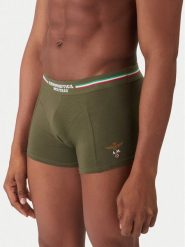 Aeronautica Militare Komplet bokserek AM1UBX001T Kolorowy. Bokserki męskie AERONAUTICA MILITARE, bez wzorów, z bawełny. Za 119.99 zł.