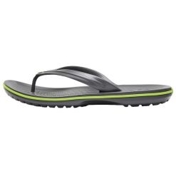 Japonki męskie Crocs Crocband Flip. Szare klapki i japonki męskie Crocs, z materiału. Za 222.00 zł.