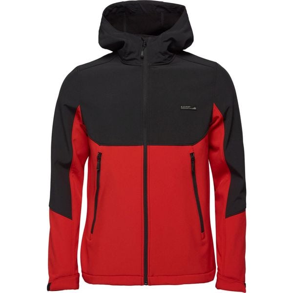Kurtka Softshell Loap Lucas Męska XL — Czerwono-Czarna. Czarne kurtki męskie ZONE PERFECT, m, bez wzorów, z softshellu, sportowe, bez kaptura. Za 328.99 zł.