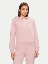 Guess Bluza O5RQ02 KCO31 Różowy Regular Fit. Czerwone bluzy bez kaptura damskie Guess, m, z bawełny. Za 269.99 zł.