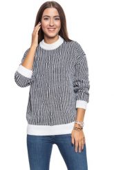 DAMSKI SWETER MUSTANG Carla C Structure 1009782 4142. Swetry klasyczne damskie Mustang, s, bez kołnierzyka. W wyprzedaży za 69.99 zł.