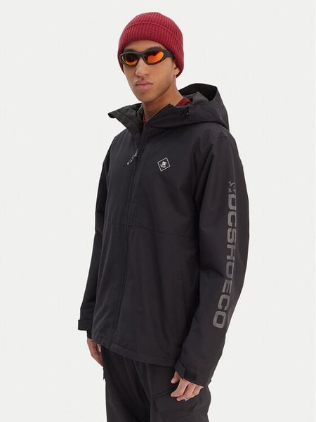 DC Shoes Kurtka narciarska Basis ADYTJ03096 Czarny Regular Fit. Czarne kurtki narciarskie i snowboardowe damskie DC Shoes, m, bez wzorów, z syntetyku, bez kaptura, narciarskie. Za 739.99 zł.