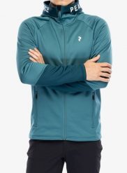 Bluza z kapturem męska Peak Performance Rider Zip Hood. Zielone bluzy z kapturem męskie Peak Performance, m, z elastanu. Za 515.89 zł.