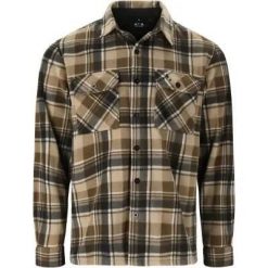 Whistler Koszula polarowa Astrali M Checked – 100% poliester – 5370 Teak. Brązowe koszule męskie WHISTLER, m, bez wzorów, z polaru, bez kołnierzyka, bez ramiączek. Za 221.00 zł.