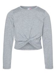 Vero Moda Girl Koszulka "Joy" w kolorze szarym rozmiar: 134/140. Szare koszulki dziewczęce Vero Moda Girl, bez wzorów, bez ramiączek. Za 57.06 zł.