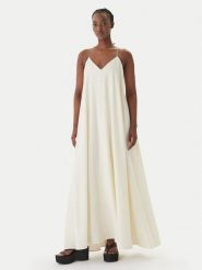 Eleh Sukienka letnia SS260102 Écru Regular Fit. Sukienki damskie Eleh, na lato, bez wzorów, z lyocellu, bez kołnierzyka, bez ramiączek. Za 820.99 zł.