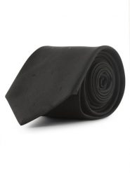Mc Earl Krawat jedwabny Mężczyźni Jedwab czarny, ONE SIZE. Czarne krawaty i muchy męskie Mc Earl, bez wzorów, z jedwabiu, eleganckie. Za 129.95 zł.