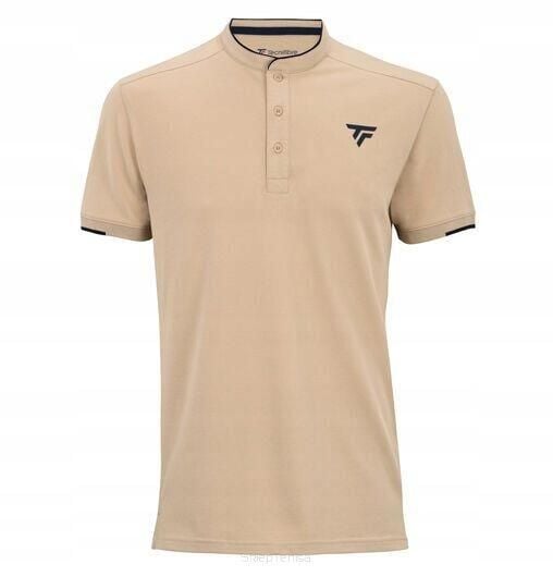 Koszulka tenisowa Tecnifibre Polo Pique. Brązowe koszulki polo męskie TECNIFIBRE, xl, bez wzorów, z bawełny, bez ramiączek. Za 219.99 zł.