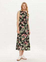 ONLY Sukienka letnia Nova 15233752 Czarny Regular Fit. Czarne sukienki damskie Only, na lato, s, bez wzorów, z wiskozy, bez kołnierzyka, bez ramiączek. Za 119.99 zł.