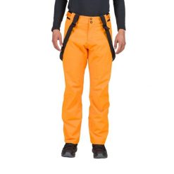 Spodnie narciarskie Rossignol Ski Pant pomarańczowe. Brązowe spodnie materiałowe męskie Rossignol, bez wzorów, sportowe. Za 629.99 zł.
