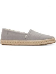 TOMS Espadryle w kolorze szarym rozmiar: 40. Szare espadryle damskie Toms, bez wzorów, bez obcasa. Za 189.74 zł.