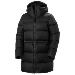 Parka dla kobiet Helly Hansen Essence. Czarne parki damskie Helly Hansen, na zimę, bez wzorów, z syntetyku. Za 1,418.00 zł.
