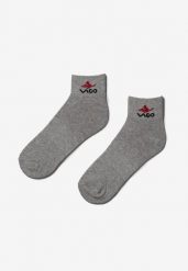 3-pack Szare Skarpety Nahlura. Szare skarpetki damskie Renee, bez wzorów. Za 9.99 zł.