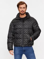 Trussardi Kurtka zimowa 52S00944 Czarny Regular Fit. Czarne kurtki męskie TRUSSARDI, na zimę, m, bez wzorów, z syntetyku, bez kaptura. Za 1,289.00 zł.