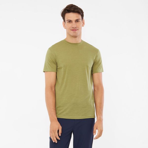 T-shirt męski VIKING Salen Man Merino. Zielone t-shirty męskie VIKING, m, bez wzorów, bez kołnierzyka. Za 229.90 zł.