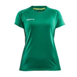 Koszulka sportowa damska Craft 1910143651000. Zielone topy sportowe damskie Craft, xl, bez wzorów, z poliesteru, bez ramiączek. Za 174.00 zł.